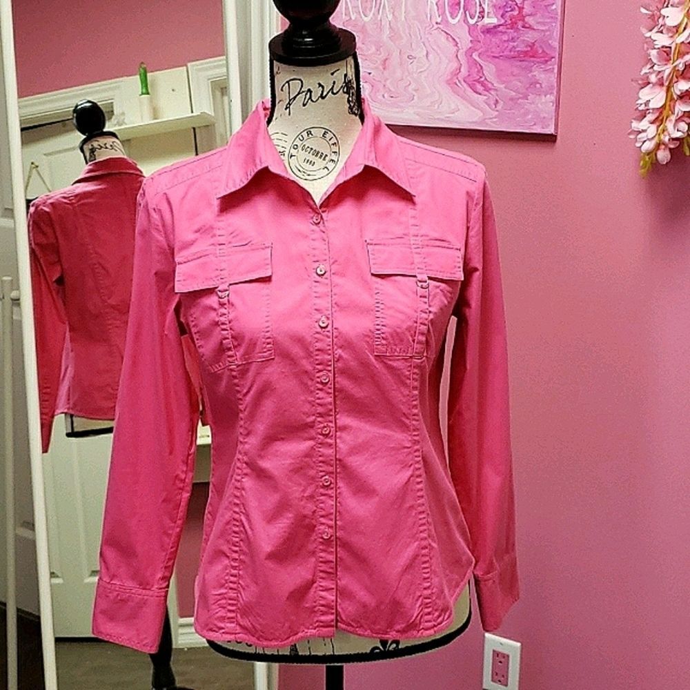 Peter Nygard 💕 Nygard Pink Shirt Blouse Top
